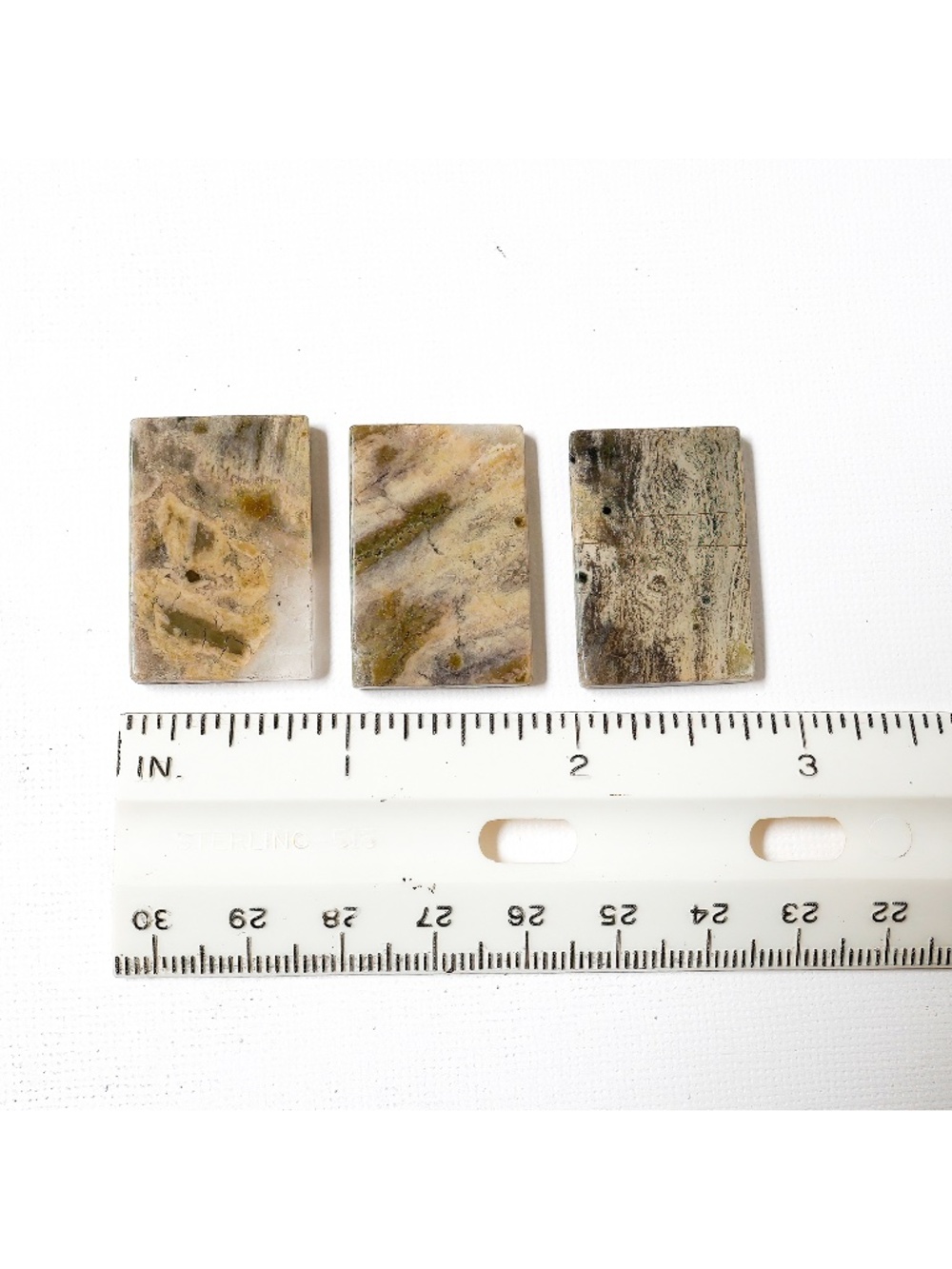 New - 3 Agate beads that you can use to make your own necklace